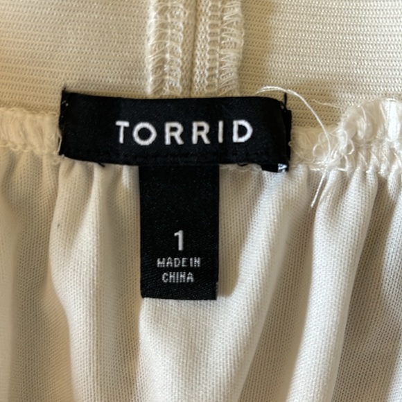 Torrid chiffon pull-on midi skirt sz 1X - Picture 8 of 11